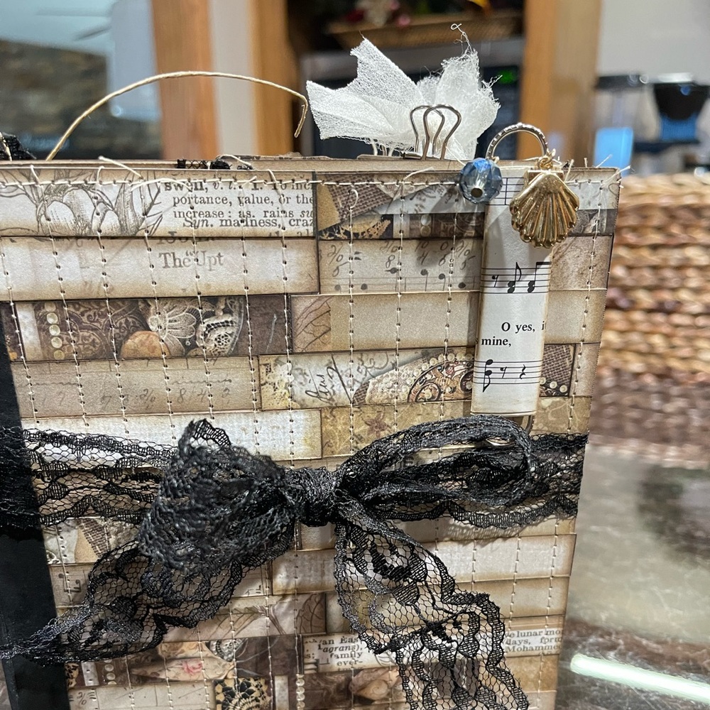 SOLD Vintage journal, 6x6 SOLD - Picture 12 of 13